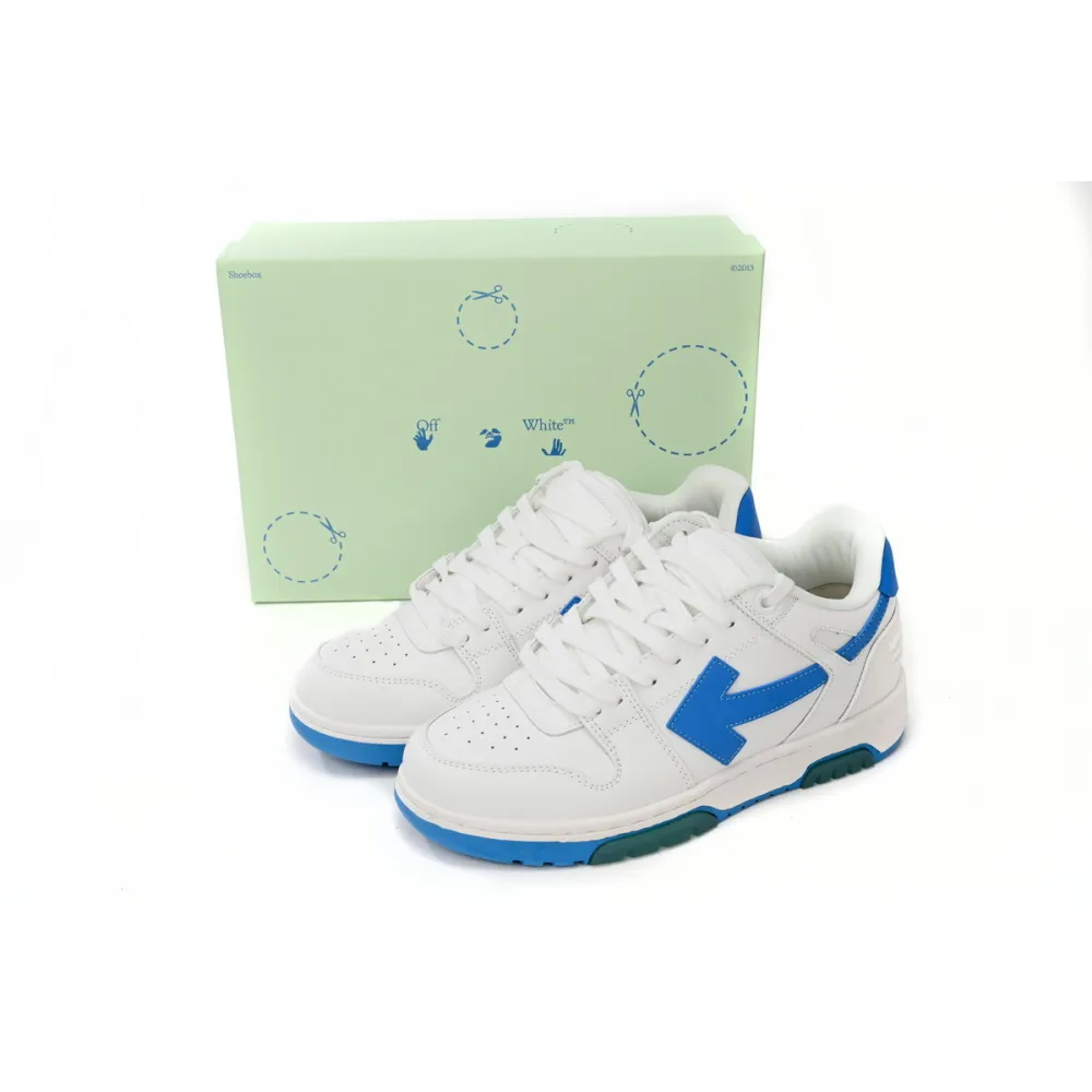 Perfectkicks OFFWHITE Out Of Office White Lake Blue,OMIA189 C99LEA00 20145