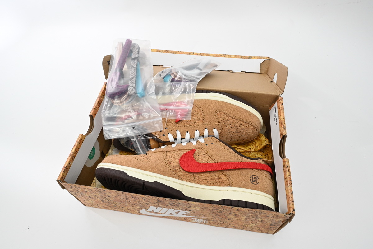  Perfectkicks Dunk Low SP CLOT Cork,FN0317-121