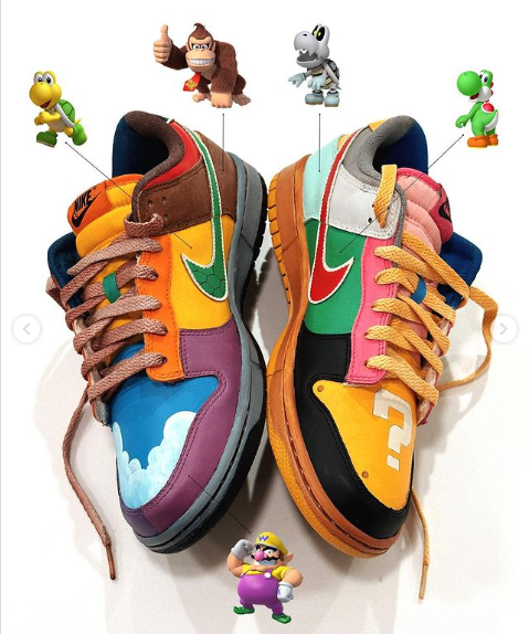  Perfectkicks Dunk Low Super Mario Bros,DH0952-100