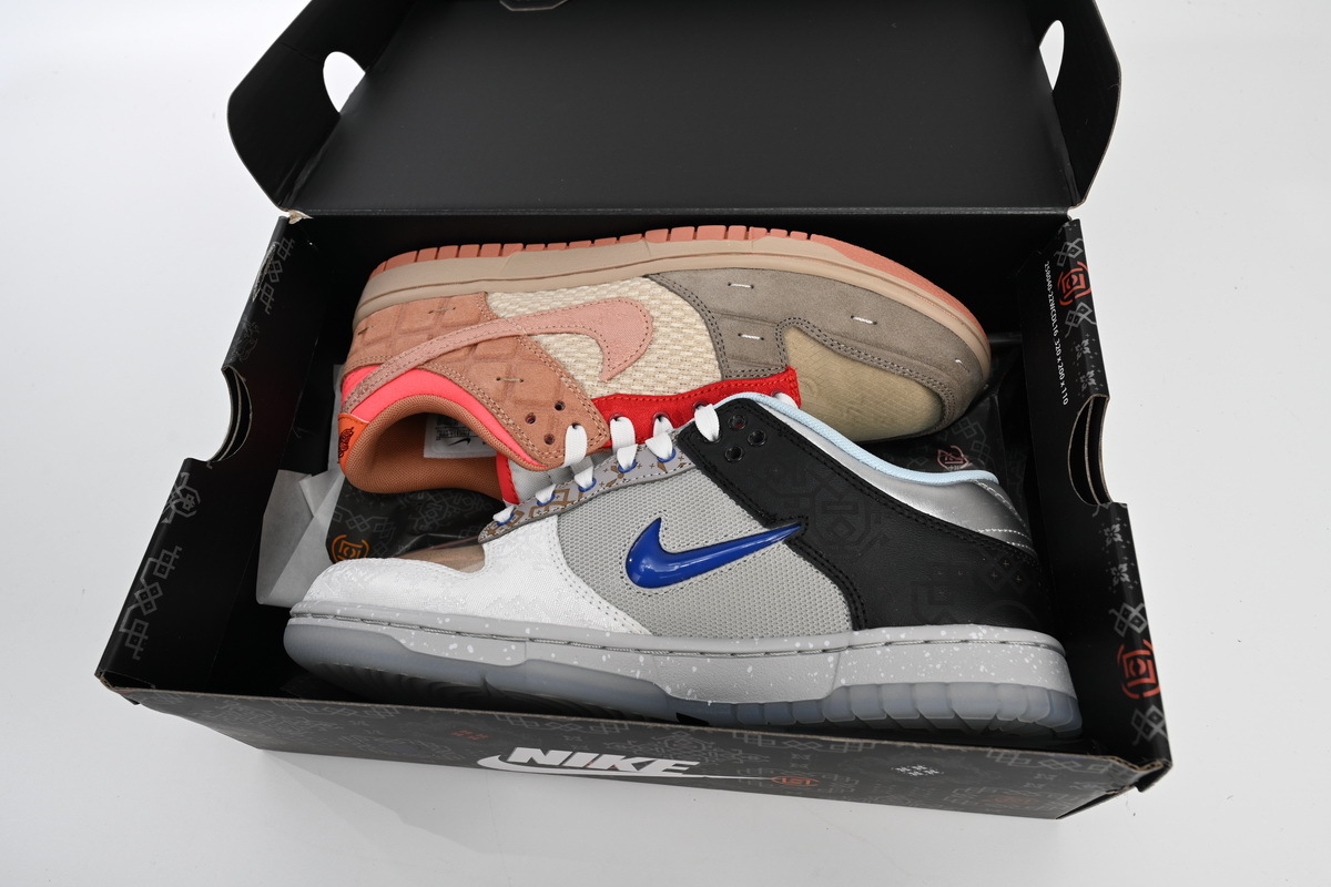  Perfectkicks Dunk Low SP What The CLOT, FN0316-999