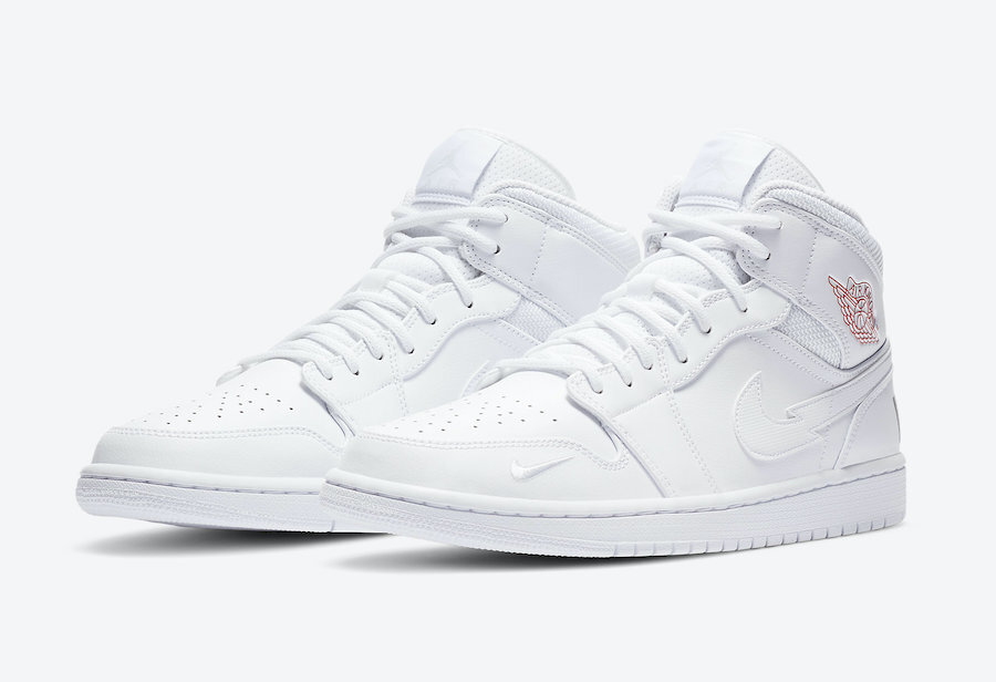  Perfectkicks Air Jordan 1 Mid Euro Tour To Drop Soon,CW7589-100