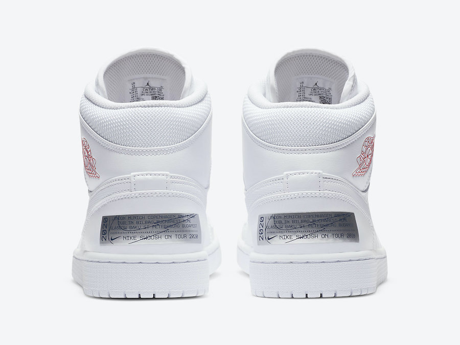  Perfectkicks Air Jordan 1 Mid Euro Tour To Drop Soon,CW7589-100