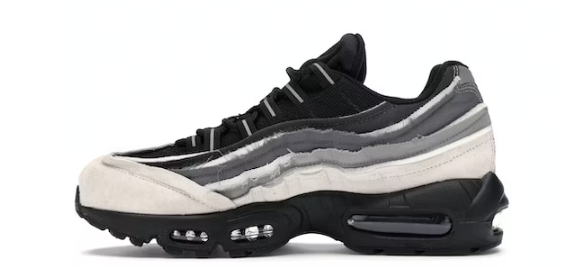  GET Air Max 95 "Comme des Garcons Black Grey, CU8406-101