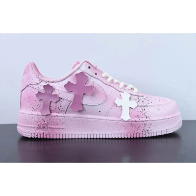  Perfectkicks Chrome Hearts X Air Force 1 ,CW2288-111 01