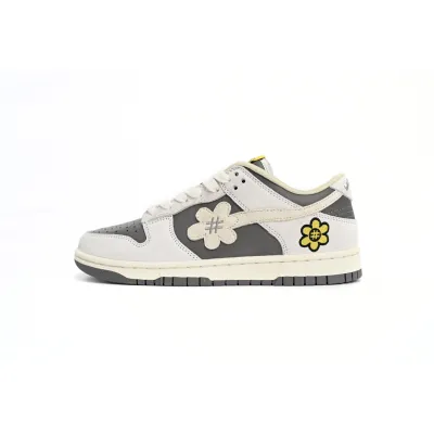  Perfectkicks  WTP"MOSS" DUNK Beige Gray,1063-32-024 01