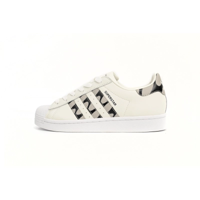  GET Superstar Shoes White Co Branded Black And White,HP9779 01