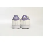 GET Superstar Shoes White New White Purple,HQ4288