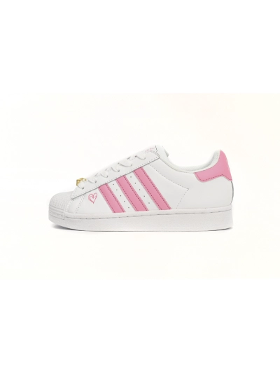 POP  Superstar Shoes White New White Powder, FU7444 01