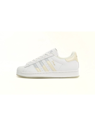 POP  Superstar Shoes White Co Branded White,FZ6002 01