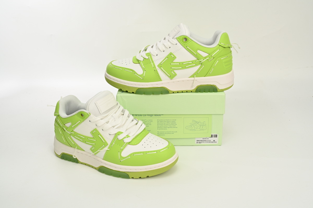  Perfectkicks OFFWHITE Out Of Green And White Limit,OMIA189S 23LEA111 1111