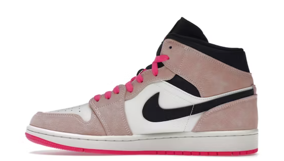  GET Jordan 1 Mid Crimson Tint, 852542-801