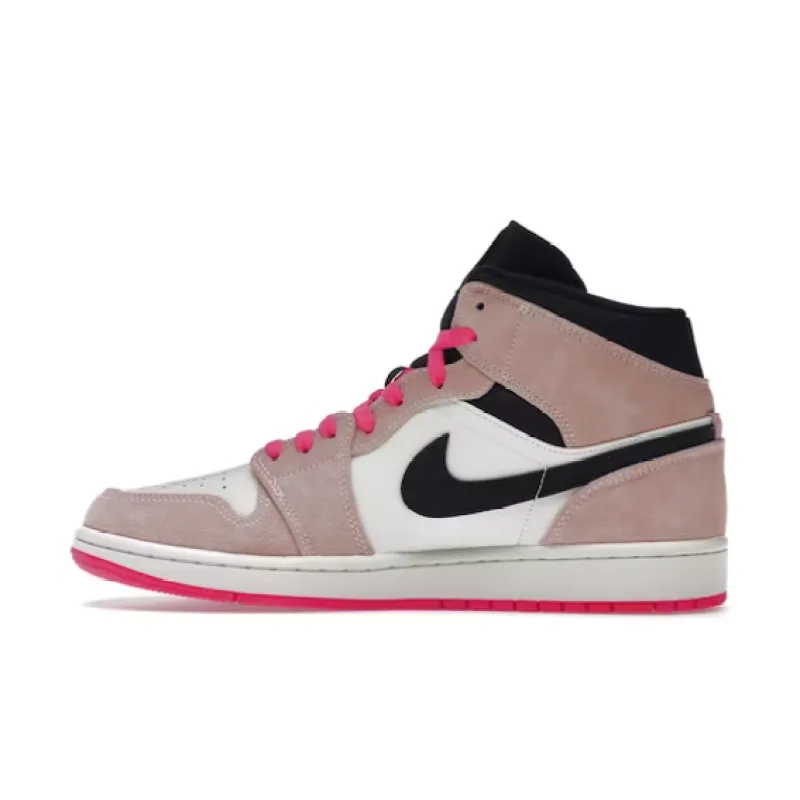 GET Jordan 1 Mid Crimson Tint, 852542-801