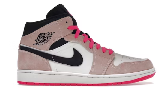  GET Jordan 1 Mid Crimson Tint, 852542-801