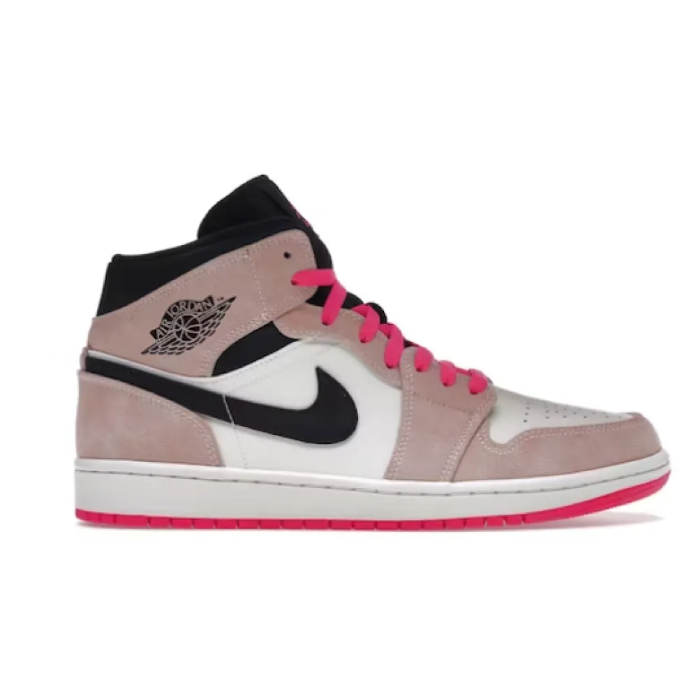 GET Jordan 1 Mid Crimson Tint, 852542-801