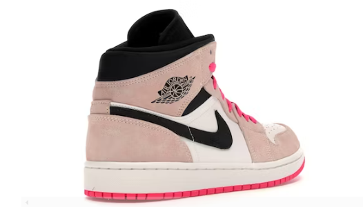  GET Jordan 1 Mid Crimson Tint, 852542-801