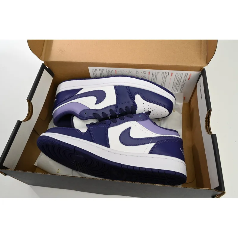 GET Jordan 1 Low Sky J Purple, 553558-515