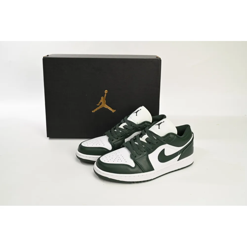 GET Jordan 1 Low Blackish Green,DC0774-113