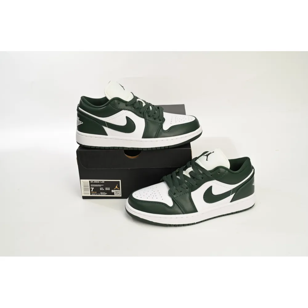 GET Jordan 1 Low Blackish Green,DC0774-113