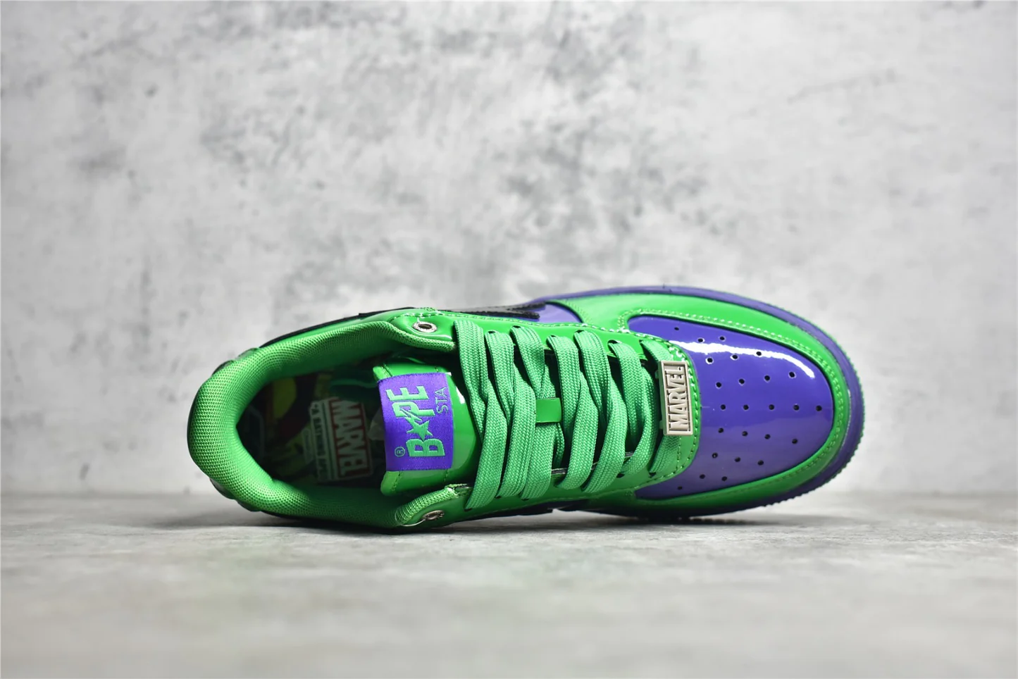  Perfectkicks A Bathing Ape Bape Sta Marvel Comics Hulk, 001FWI731904