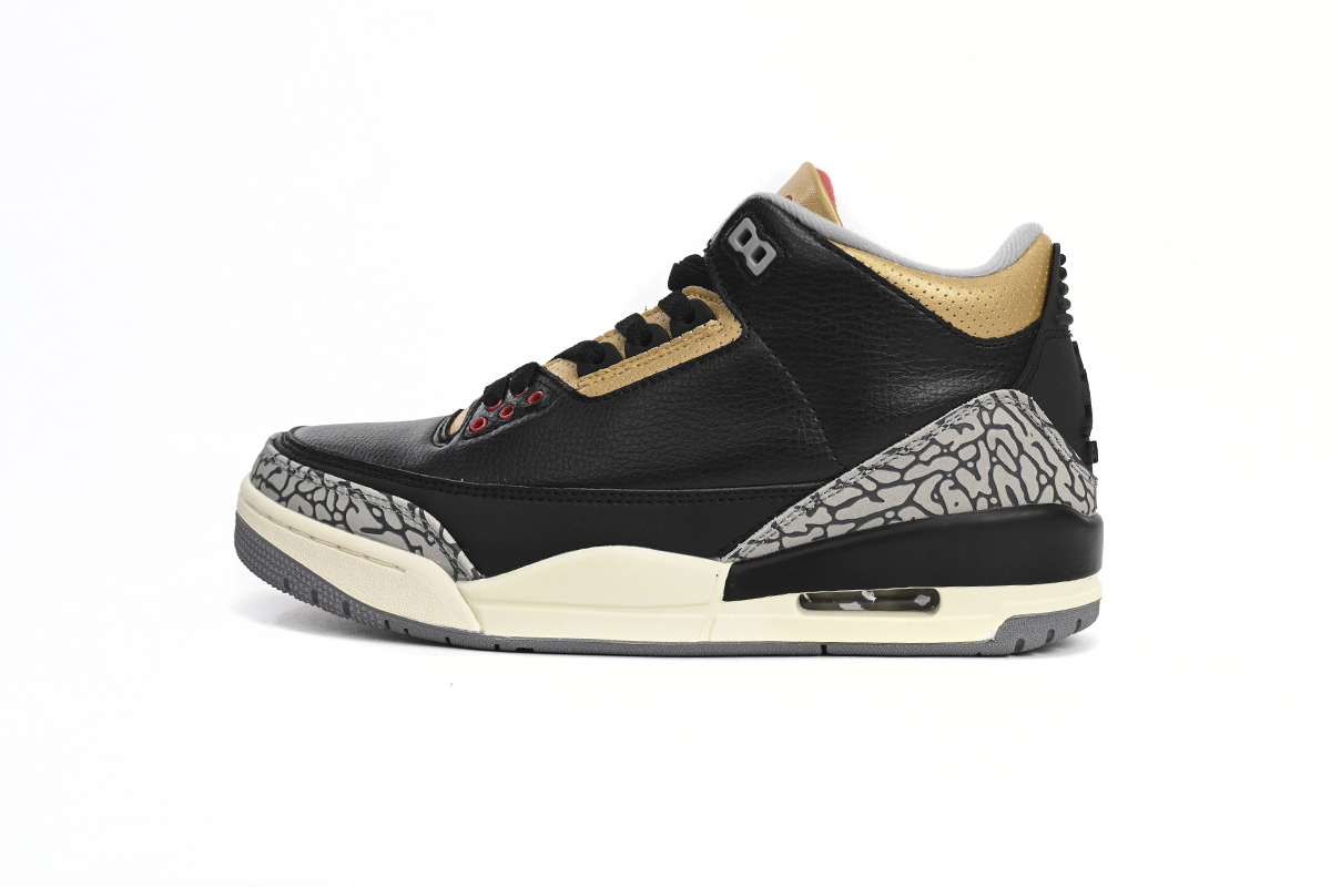  Perfectkicks Jordan 3 WMNS Black Gold, CK9246-067