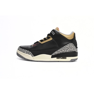  Perfectkicks Jordan 3 WMNS Black Gold, CK9246-067 01