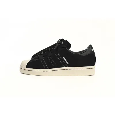 POP  Superstar Shoes White Black Co Branded Black And White, GX1400 01