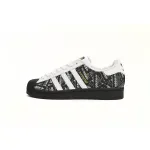 GET Superstar Shoes White Black Black Bright White, FV2820