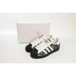 GET Superstar Shoes White Black Black Bright White, FV2820