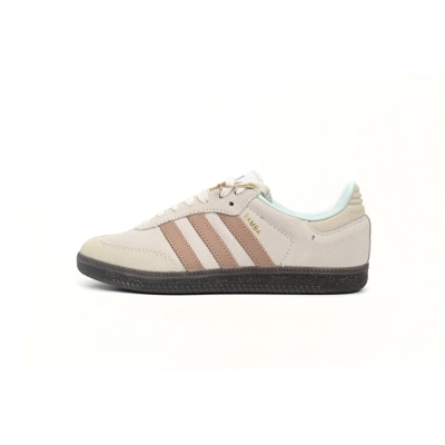  GET Originals Samba Vegan /OG Black White Powder Brown, ID2047 01