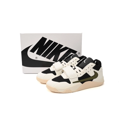  Get Travis Scott x Jordan Cut The Check Nice Kicks Olive green, FZ8117-041 02