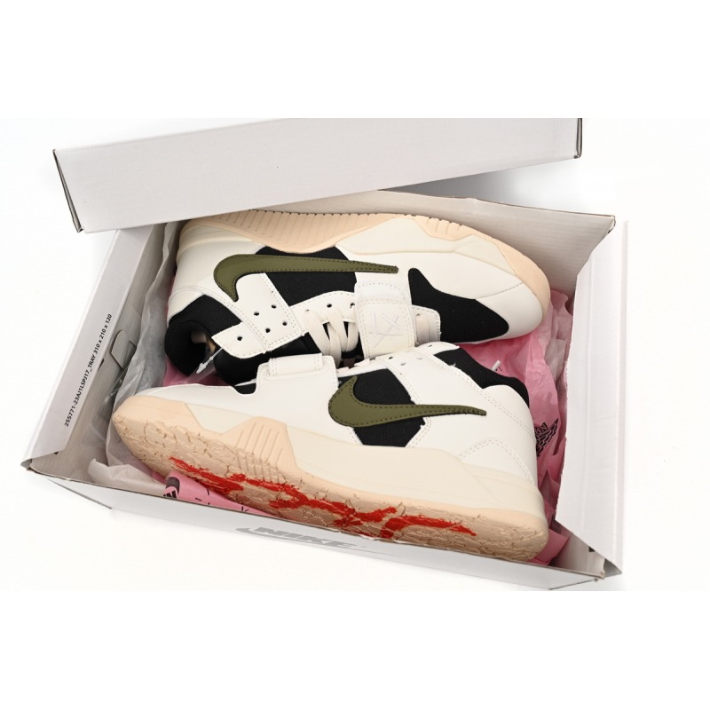 H12 Travis Scott x Jordan Cut The Check Nice Kicks Oreo, FZ8117-045