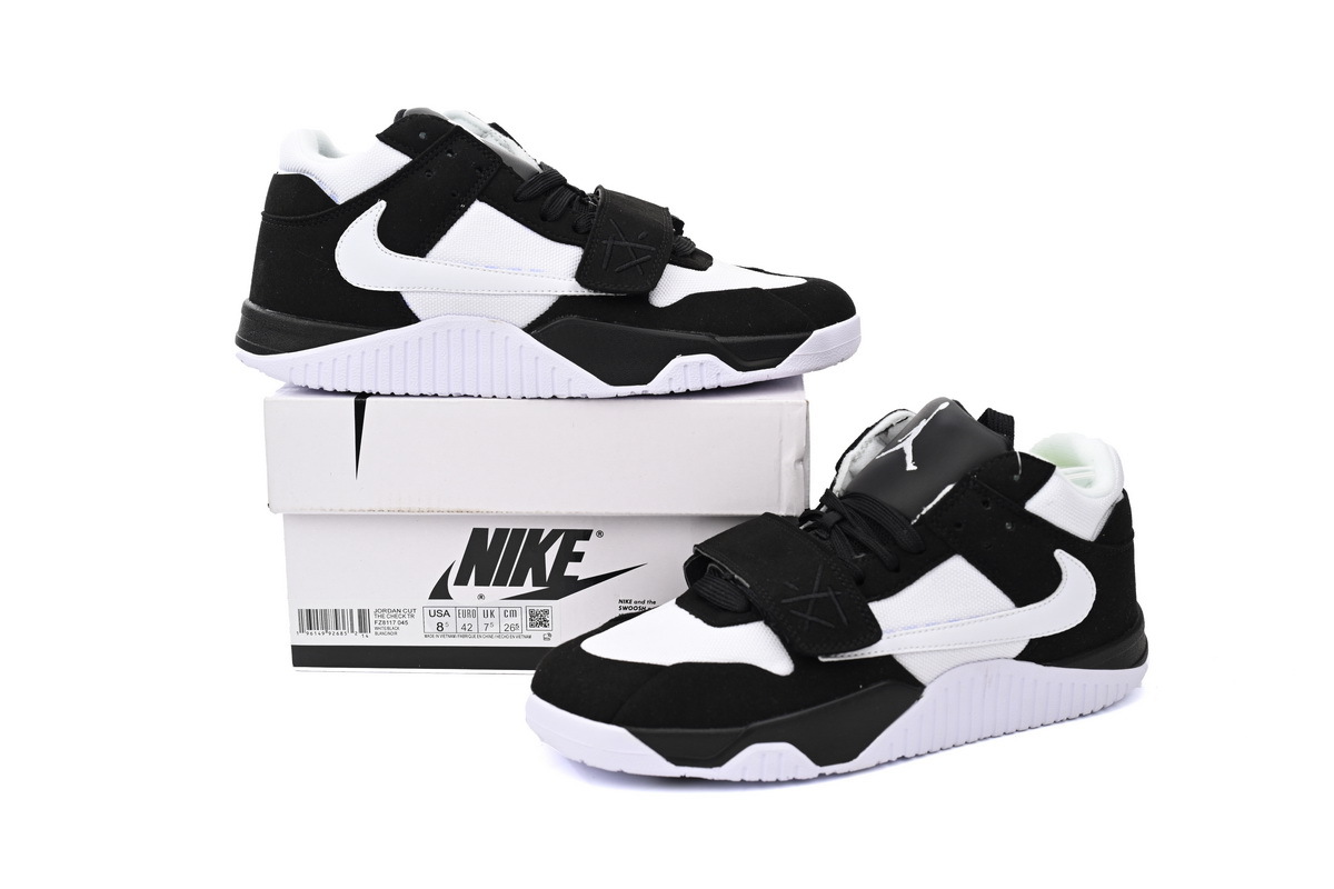  Get Travis Scott x Jordan Cut The Check Nice Kicks Oreo, FZ8117-045