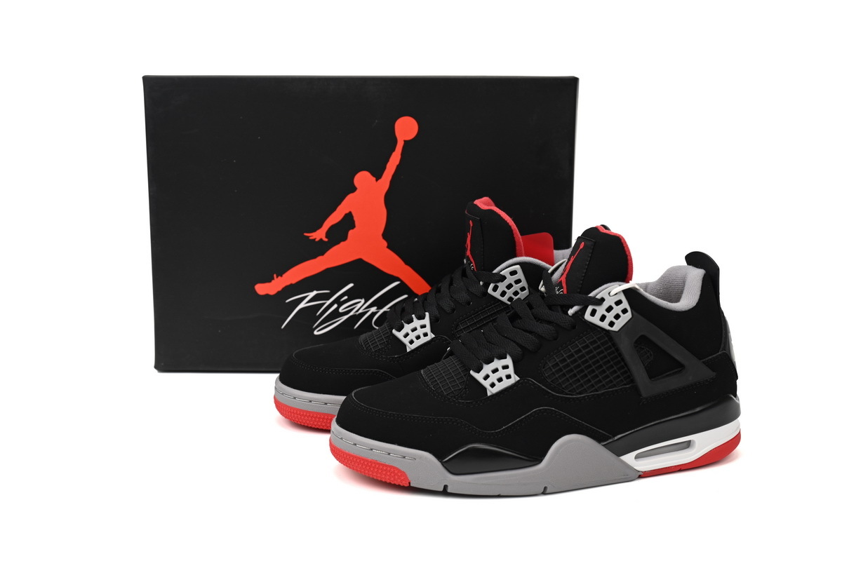  【Limited Time $36 Off】Get Jordan 4 Retro Bred, 308497-060