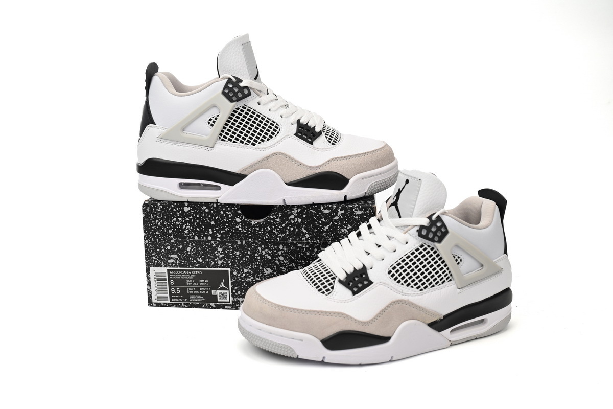  Get Jordan 4 Retro Military Black, DH6927-111