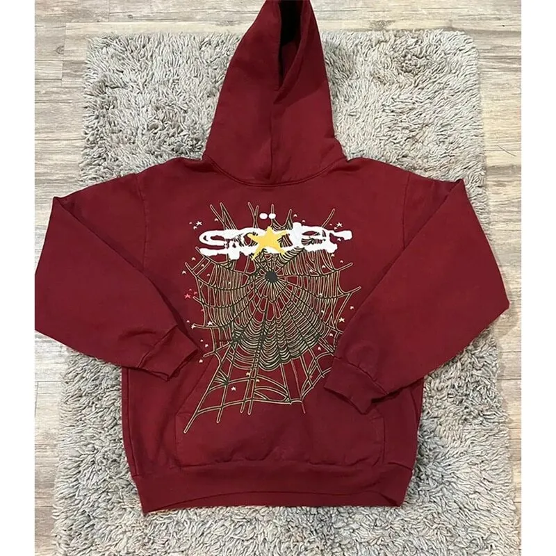 Sp5der Hunter Green Sp5der Web Hoodie