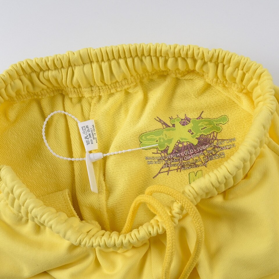 Sp5der Beluga Sweatpants Gold