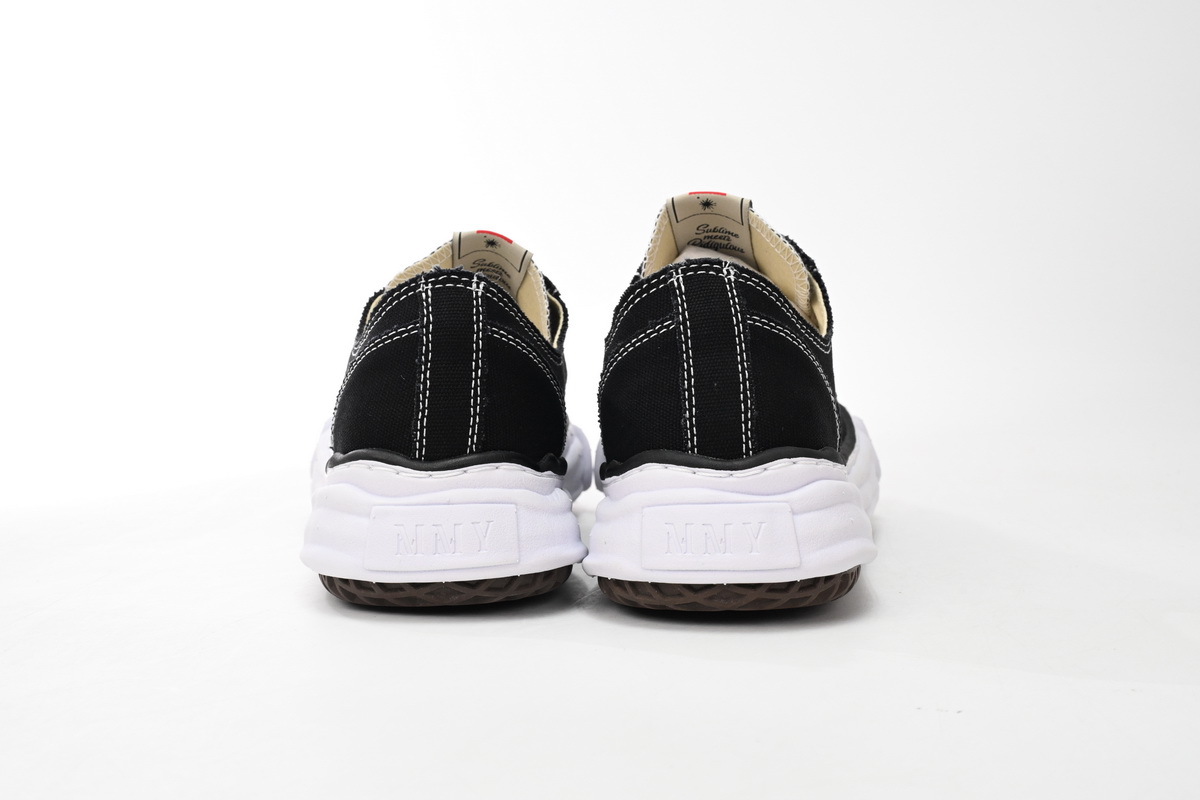 GET Maison Mihara Yasuhiro Peterson OG Sole Canvas Low Black, NO.722
