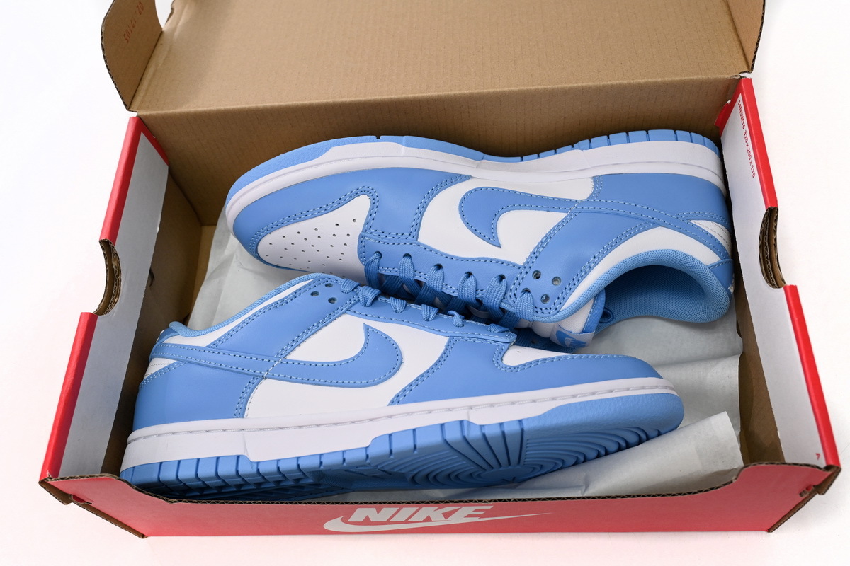  【Limited Time 50% Off】Dunk Low University Blue, DD1391-102