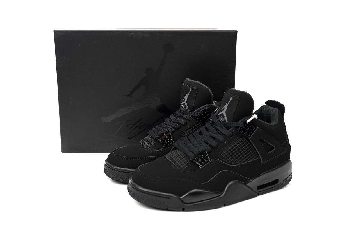  【Limited Time 50% Off】Jordan 4 Retro Black Cat CU1110-010
