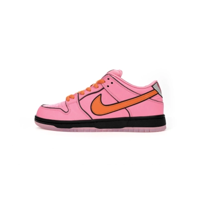  Perfectkicks The Powerpuff Girls x SB Dunk Low “Blossom”,FD2631-600 01
