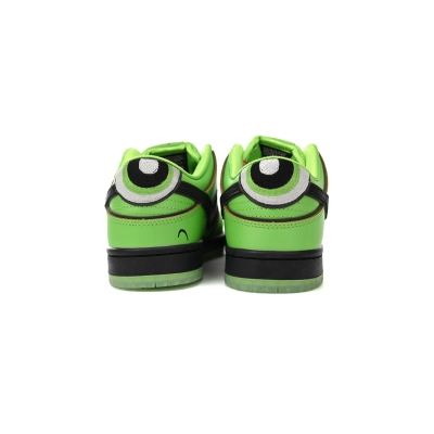  Perfectkicks The Powerpuff Girls x SB Dunk Low “Buttercup”,  FZ8319-300 02