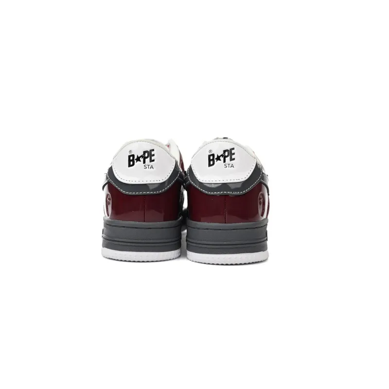 GET A Bathing Ape Bape Sta Low Sprinkle Red, 1180-191-0096