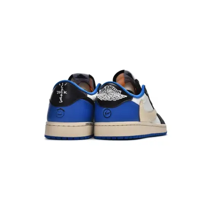  【Buy 1 Pair Get 2nd For $9.9】Jordan 1 Low Travis Scott Fragment Design, DM7866-140 02