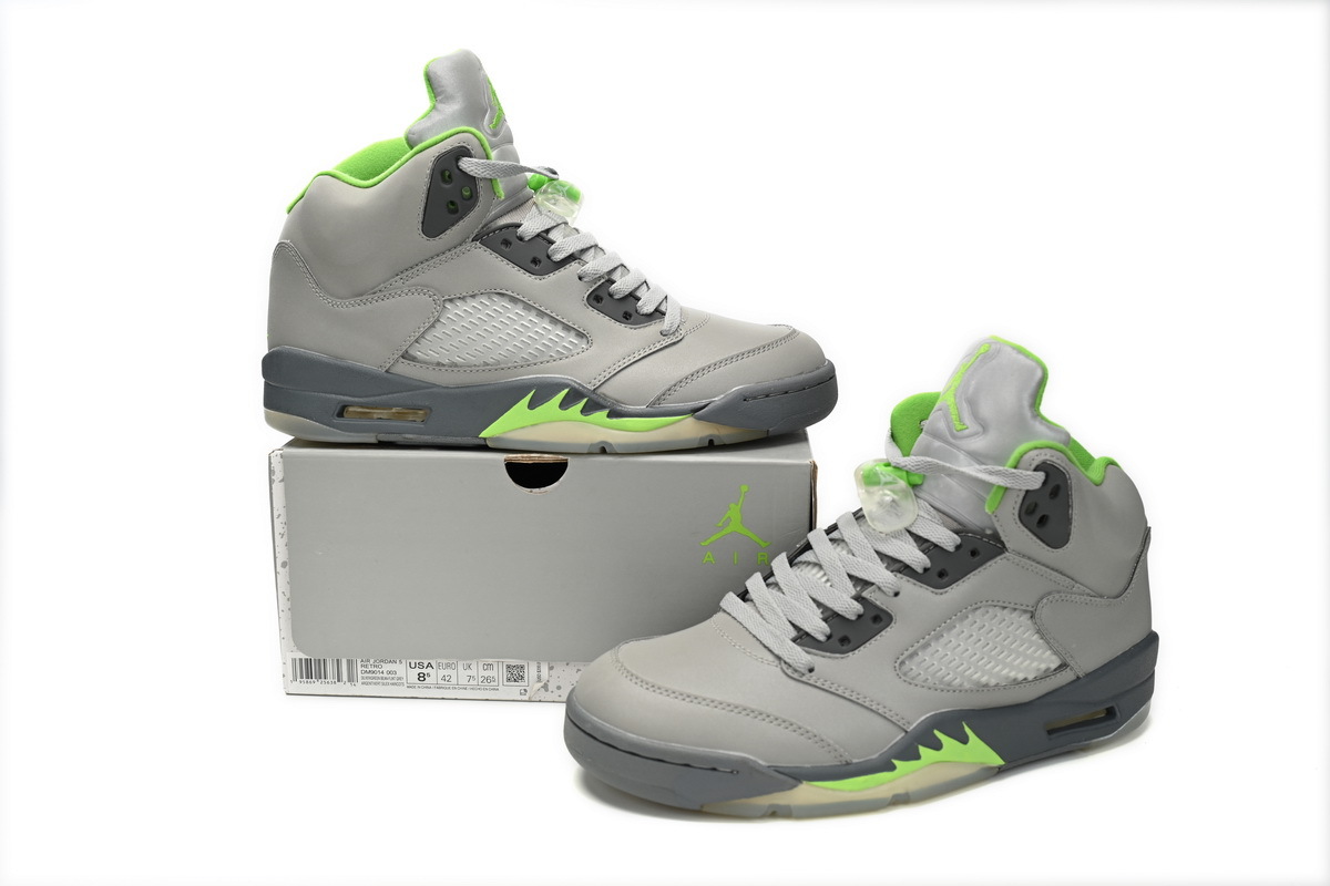  Perfectkicks Jordan 5 Retro Green Bean, 136027-031