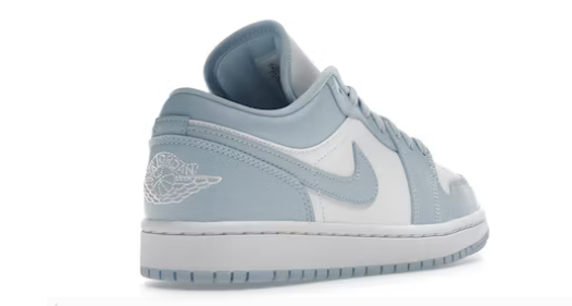  GET Jordan 1 Low White Ice Blue