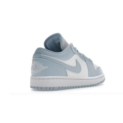  GET Jordan 1 Low White Ice Blue 02