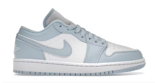  GET Jordan 1 Low White Ice Blue