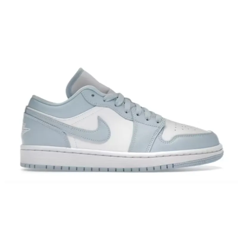 GET Jordan 1 Low White Ice Blue