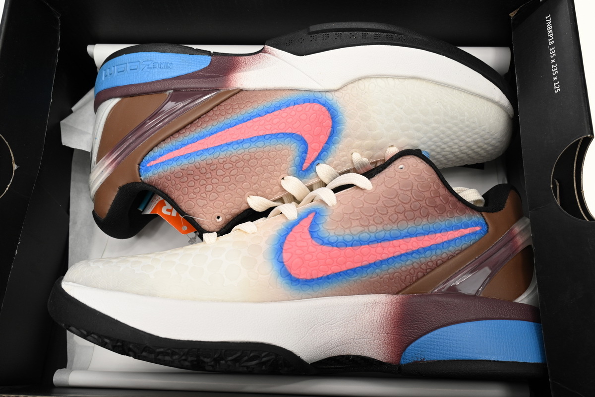  Kobe 6 Brown Red Blue,869457-007