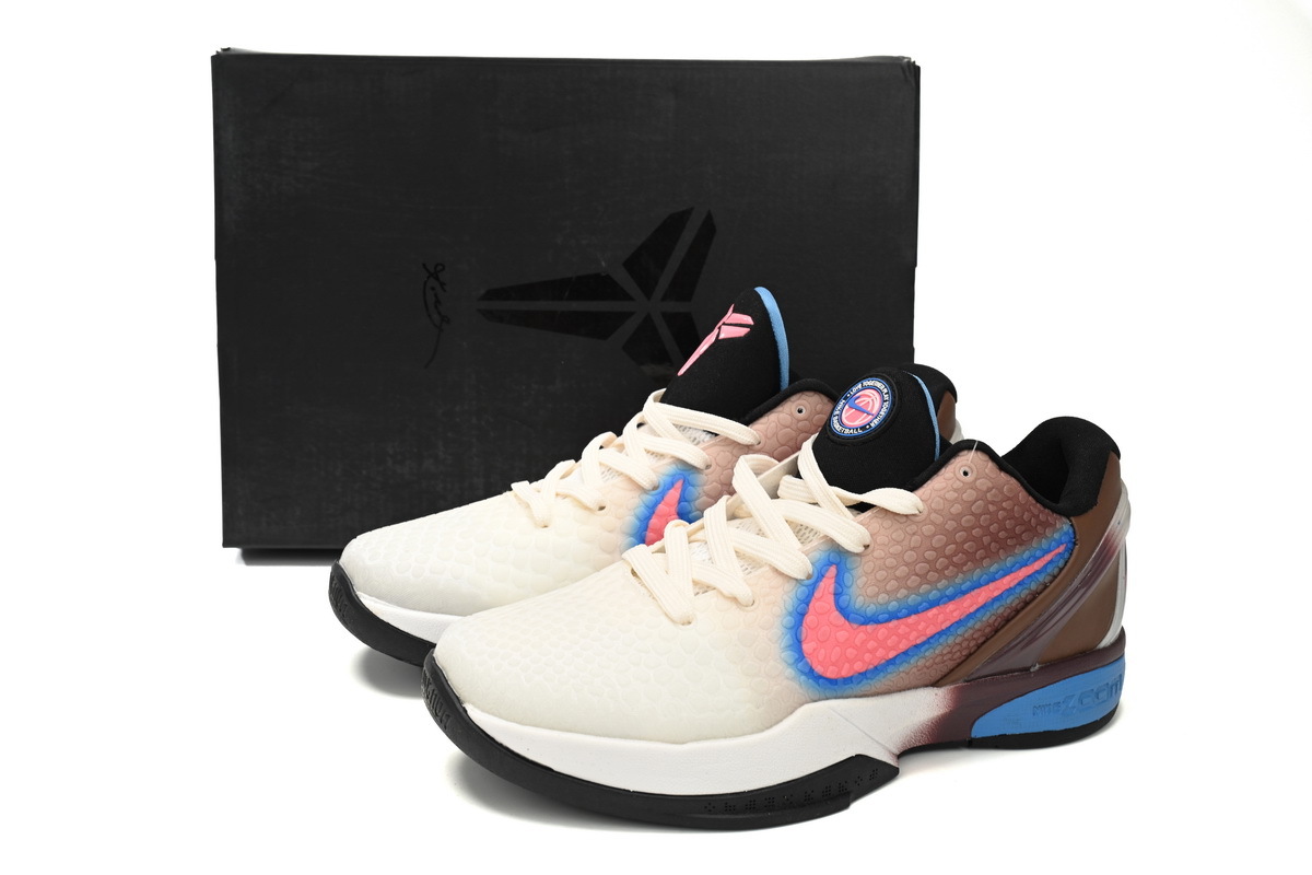  Kobe 6 Brown Red Blue,869457-007